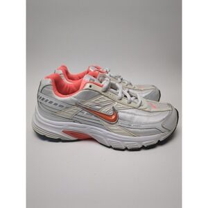 Nike Initiator Women's Running Shoes Sneakers White Orange Athletic